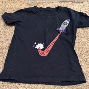Nike Kids' Black Rocket T-Shirt size 5